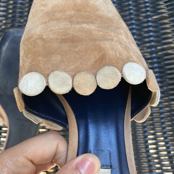 PALOMA BARCELO Suede Mules - Picture 6 of 6